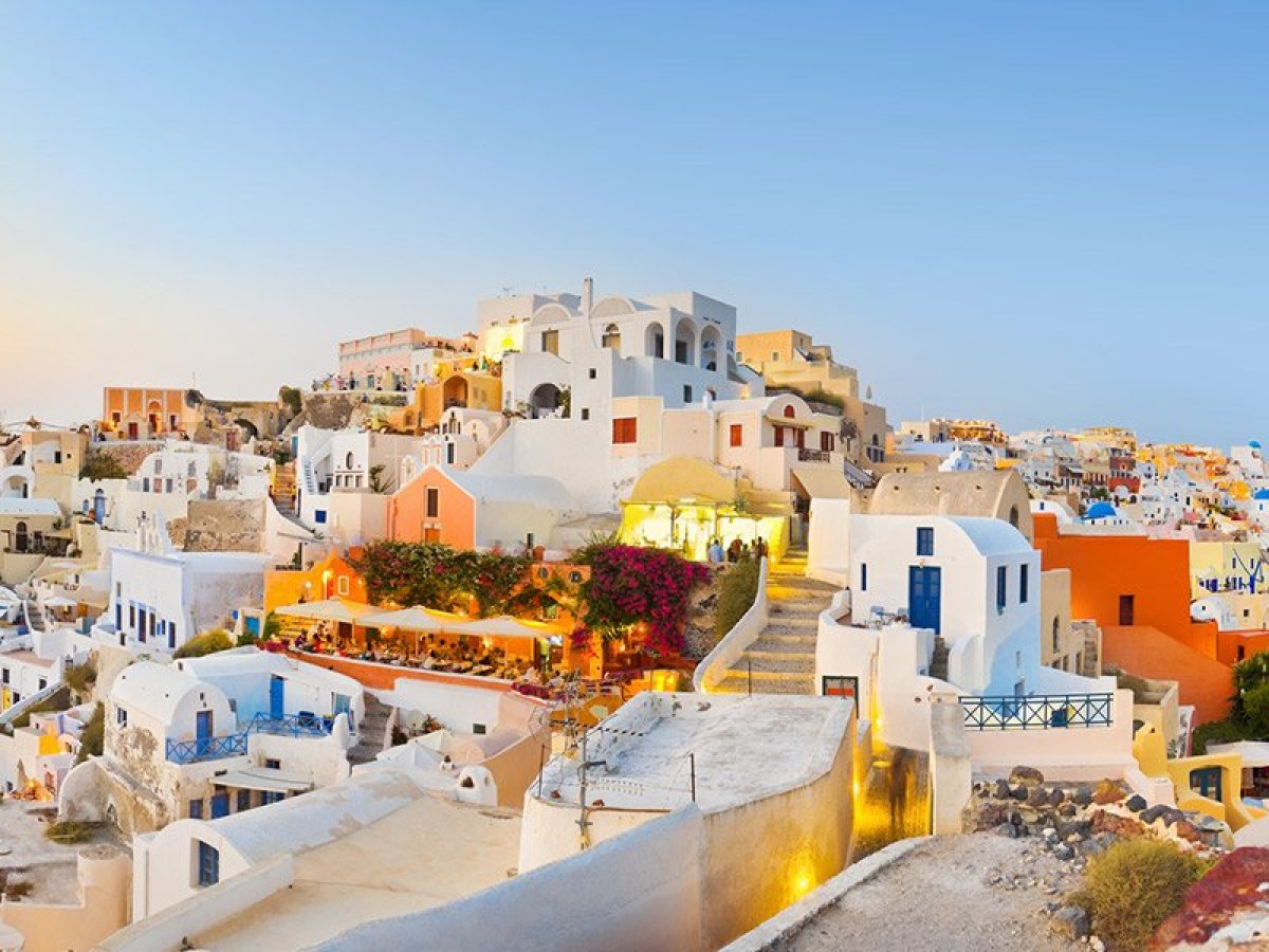 Athens and Santorini